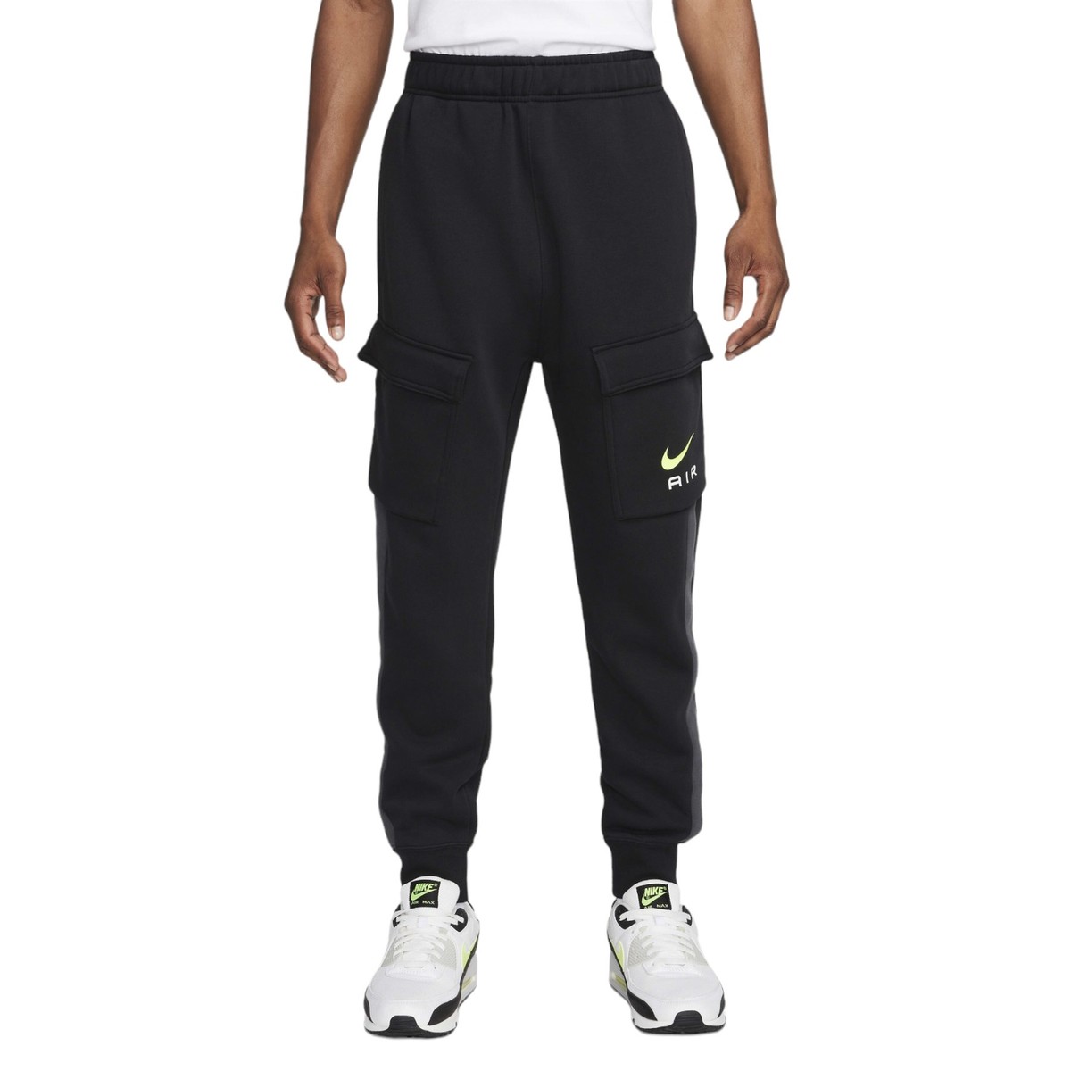 swoosh cargo joggers