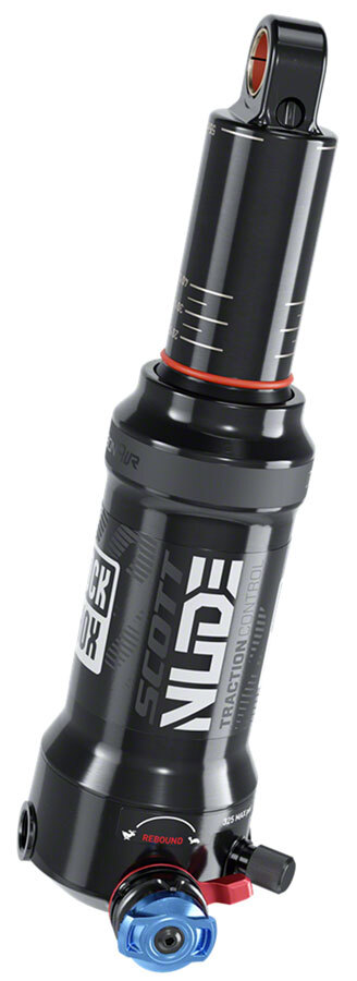Задний амортизатор RockShox Deluxe Nude RLC3 - 205 x 65 мм, изящный, 2 жетона, #0
