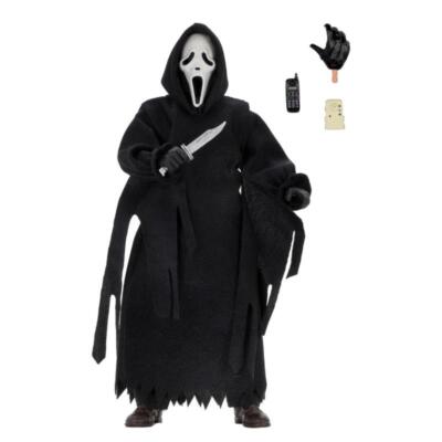 SCREAM: Actionfigur 8'' Clothed Ghostface (aktualisiert) 20 cm NECA