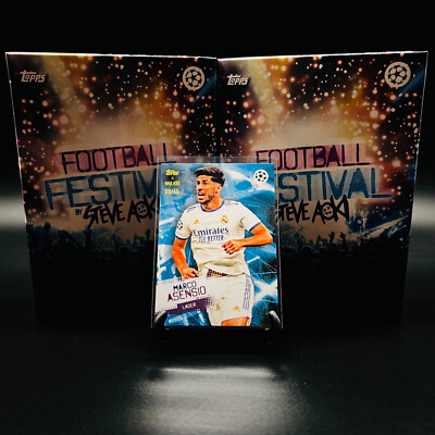 MARCO ASENSIO /49 | REAL MADRID | TOPPS FOOTBALL FESTIVAL by Steve Aoki 2022 UCL