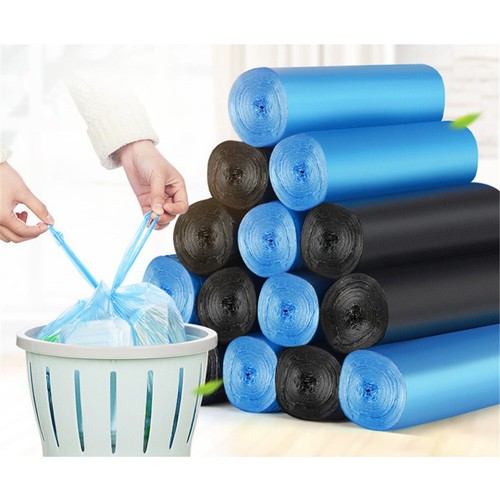 5 Rolls Kitchen Garbage Bags Mini Wastebasket Trash Easy To Tear Off Can Liners - Picture 10 of 14