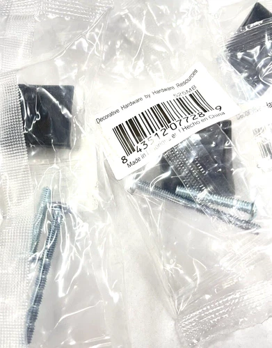 5 Pack Elements Glendale 1-1/8 Inch Square Cabinet Knobs with Screws - Picture 4 of 4