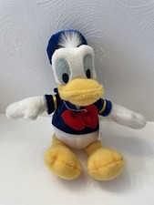 Official Disney Store 9 Inch Donald No Pants Duck Bean Bag Plush - Sailor