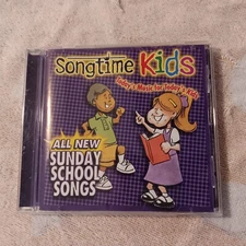 Songtime Kids : All New Sunday School Songs Children's 1 Disc CD #L434