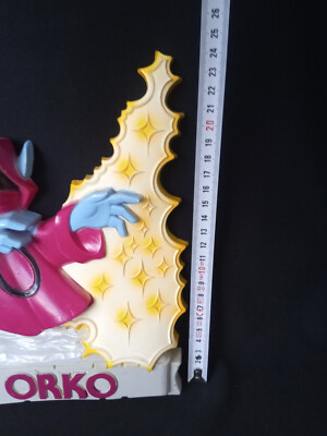 Orko MOTU 3D Wall Hanger Vintage 1984 Decorettes Rare Décor