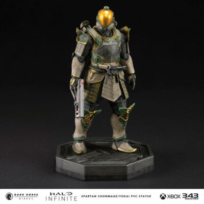 Halo Infinite: Spartan Chonmage/Yokai Statue Exclusive Edition Sealed In Hand