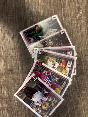 2025 Topps Celebration Baseball Base Mascot Pick Your Card