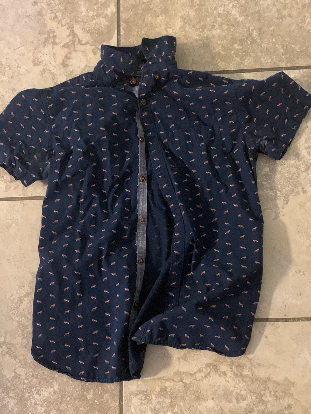 Small Fox Button Down Shirt - image 1