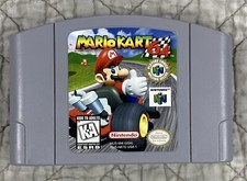 Mario Kart 64 (Nintendo 64, 1997) Cart Only Tested Authentic Player's Choice