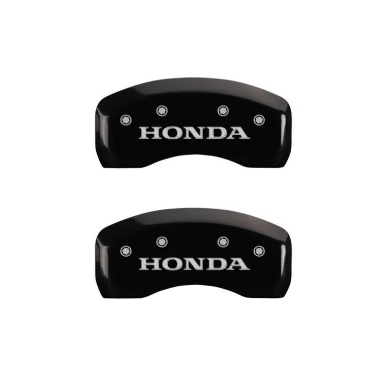 Cubiertas de pinza de disco de freno MGP negras delanteras + traseras Ridgeline 2017-2025 "Honda" 4 piezas Foto 3 de 4