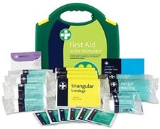 UK Reliance Medical HSE 10 Person Workplace First Aid Kit Essential For Ref 112