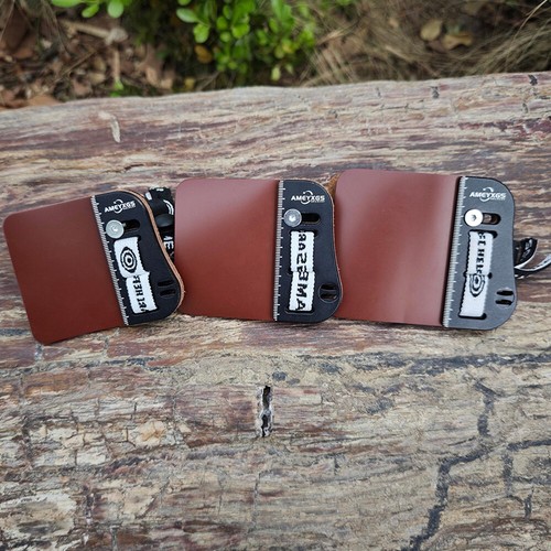 Barebow Tab Archery Finger Guard Cowhide Protector Gear Bow Hunting Target RH LH - Picture 17 of 21