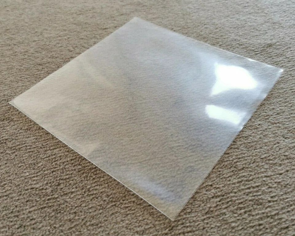BULK BUY Vinyl Sleeves Outer Plastic Record Sleeves 7" and 12" PREMIUM 100um - image 3 of 3