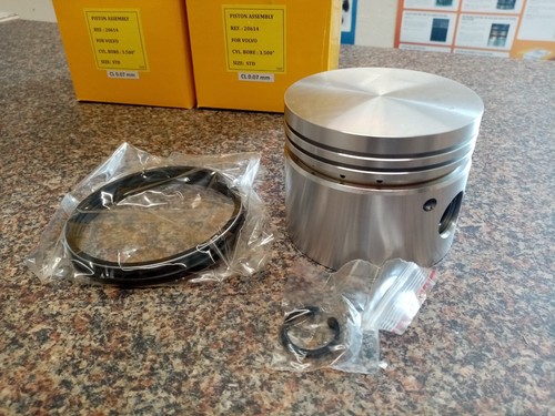 VOLVO B20 PISTONS STD, 020", .030" or .040" IN STOCK, 22mm pin - Picture 2 of 5