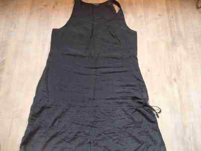 HEBBEDING schönes leichtes Kleid schwarz Gr. 2 L NEUw. KD517