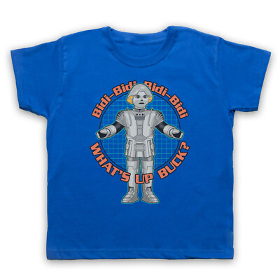 BUCK ROGERS TWIKI BIDI BIDI WHAT'S UP SCI FI TV ROBOTER KINDER KINDER T-SHIRT