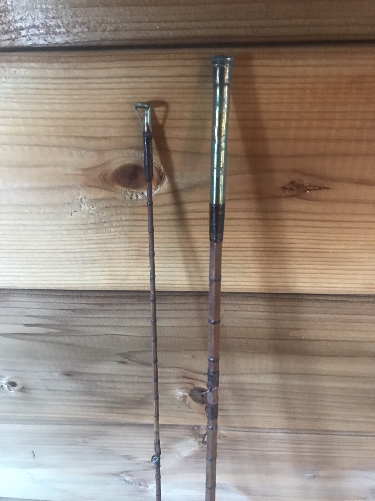 Collection Of Vintage Split Cane Fishing Rods , Hardy Etc , Collection