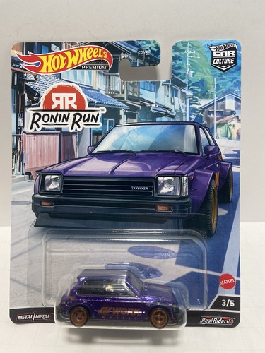 2023 Hot Wheels Car Culture Ronin Run Nissan Subaru Toyota Mazda RX7 CompleteSet - Picture 8 of 17