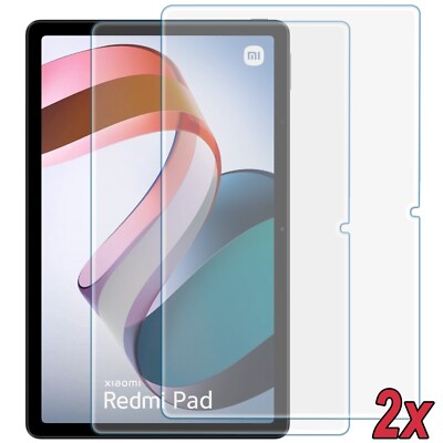 2x 9H Schutzglas Panzerfolie Xiaomi L83 Redmi Pad 10.61 2022 Hartglas Full-Cover