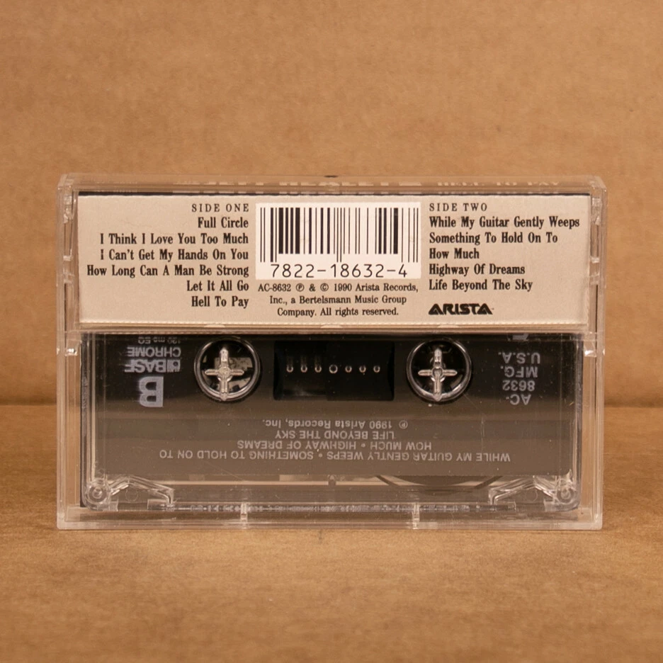 Jeff Healey Band Hell to Pay Cassette Tape 1990 Arista VTG Blues Rock Tested - Image 4 of 4