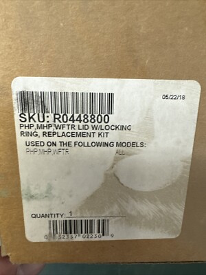 Jandy Zodiac OEM R0448800 PHP MHP Replacement Lid w/ Locking Ring and Gasket