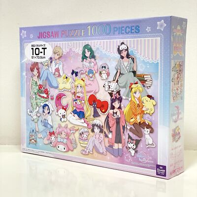 Sailor Moon x Sanrio Characters Party Night 1000 Piece Puzzle