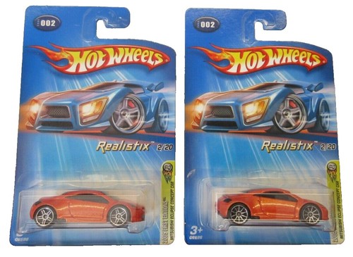 Hot Wheels 三菱エクリプス 2個 新品未開封 Hot Wheels Drop Tops Mitsubishi Eclipse JDM 1:64 Diecast Factory