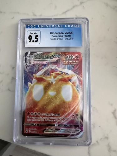 Cinderace VMAX graded CGC 9.5 for sale on eBay