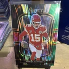 2025 Panini Select Premier Level Patrick Mahomes II #107 Black Green Shock Prizm