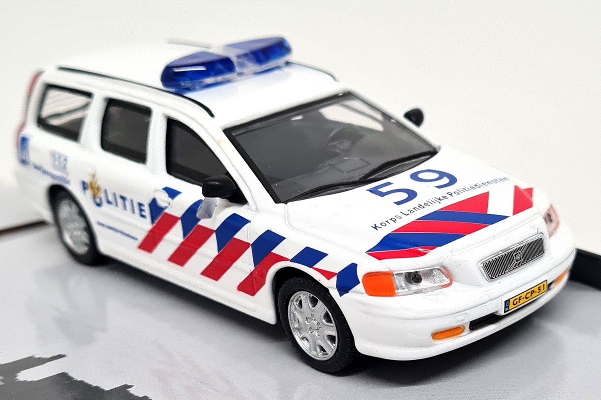 Cararama 1/43 Volvo V70 Estate Politie KLPD Police Diecast Scale Model Car