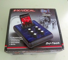 iFX Vocal DJ-Tech iFX-Vocal iPod Effects and Consumer Mixer for Vocals, New