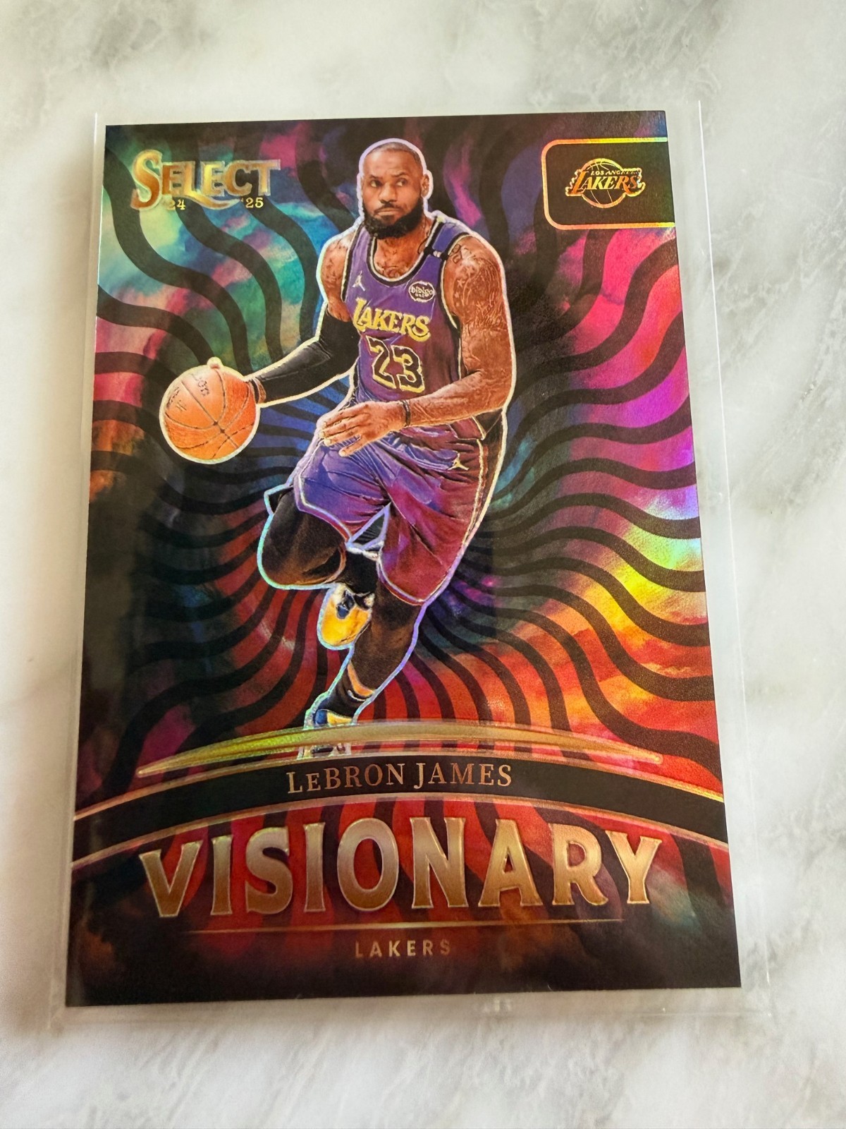 2024-25 Select LeBron James VISIONARY Case Hit SSP