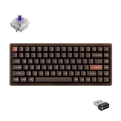 Keychron K2 He Gateron Magnetic Switch Keyboard, All-Wood Special Edition, Us L_