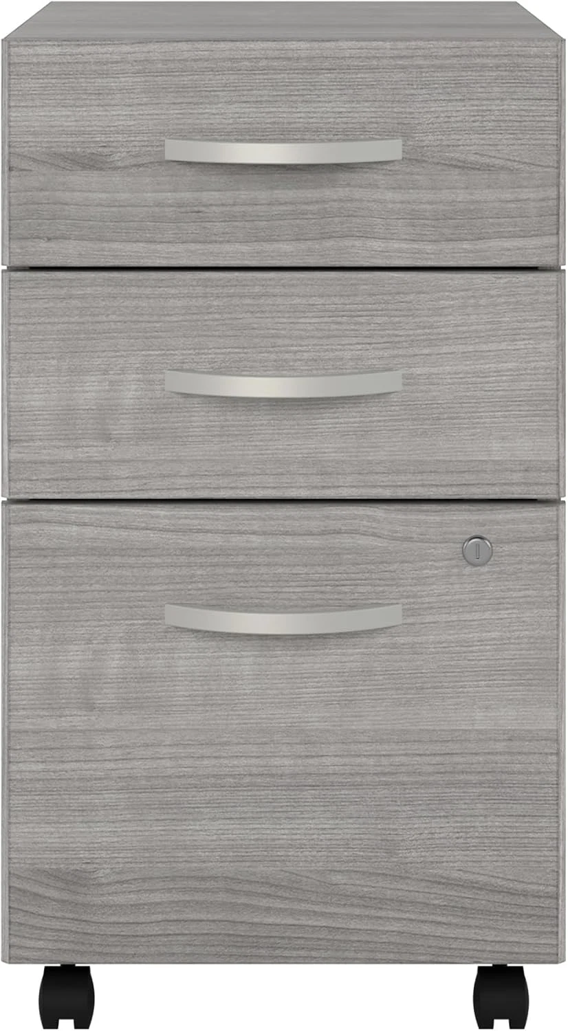 Bush Furniture Echo L Shaped Bow Front Desk