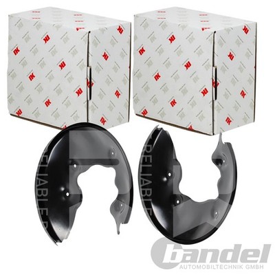 2X NK SPRITZBLECHE 300mm BREMSSCHEIBEN HINTEN PASSEND FÜR AUDI A4 A5 A6 A7 Q5