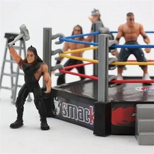 Wrestling Ring With 12 Figures Kings Return 20 Accessories PlaySet Smackdown UK