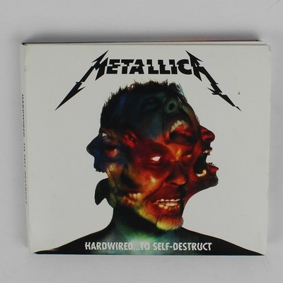 Metallica Hardwired to Self Destruct 2-CD Box Set 2016 Cardboard Sleeve