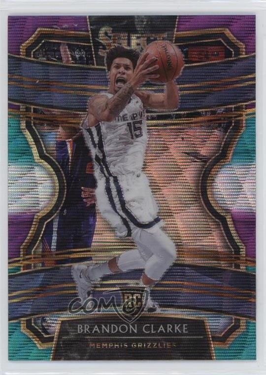 2019-20 Panini Select Concourse Tri-Color Prizm Brandon Clarke #76 0jd0