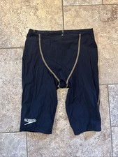 Speedo Men's Fastskin LZR Pure Intent Size 26 Black and Gold