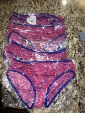 LittleMissMatched Panties 16/18 Girls New Sealed Purple Pink NWT Pack Of 4