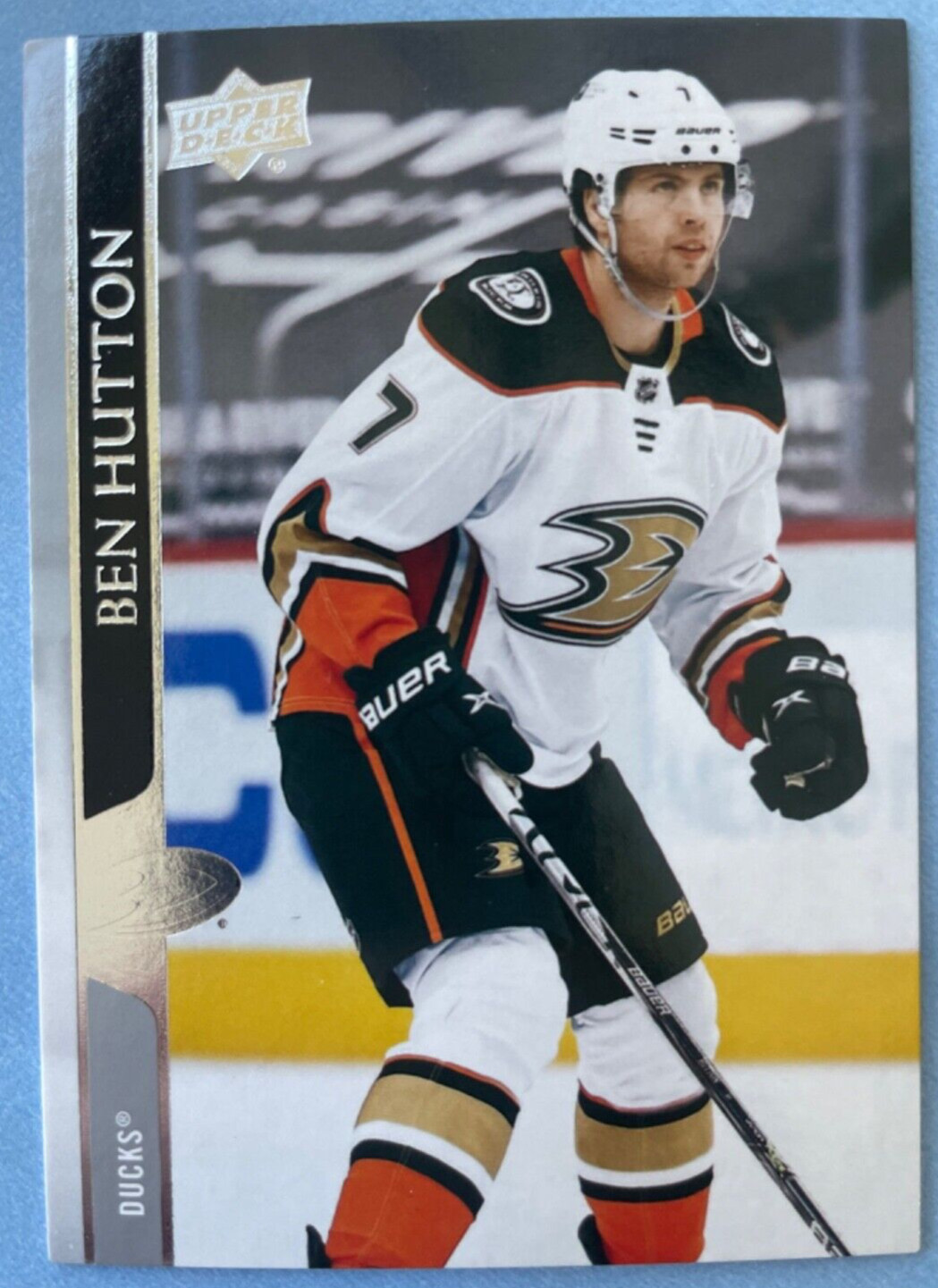 2020-21 Upper Deck Hockey #503 Ben Hutton - Anaheim Ducks