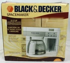 BLACK & DECKER SPACEMAKER ODC450 12 CUP COFFEE MAKER GREAT FOR RV'S NIB!