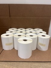 13-Pack 4  x 3  Plain Direct Thermal Label Rolls 500 Labels Per Roll 