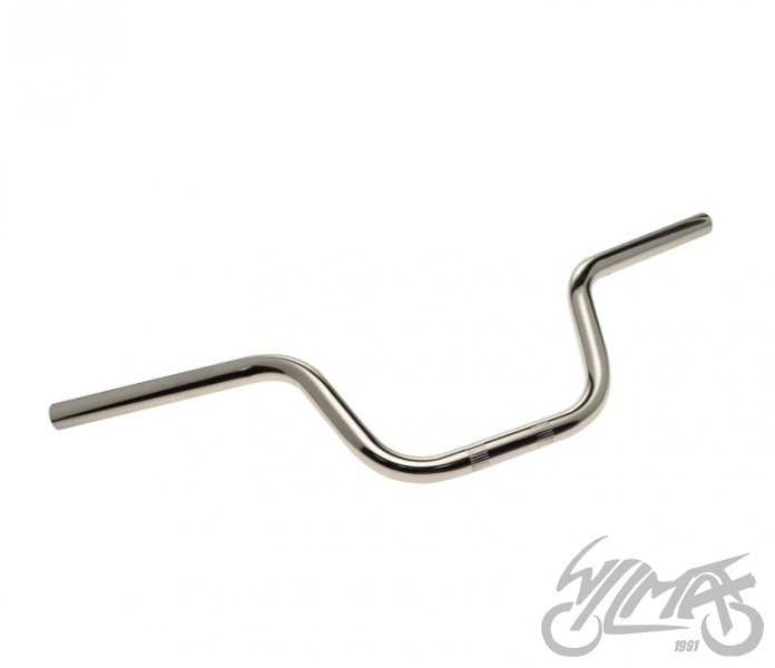 Guidon Romet Komar premium en acier poli pour une finition miroir
