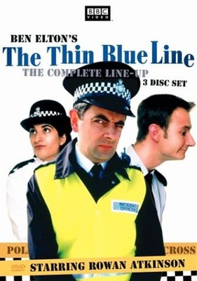New THE THIN BLUE LINE Complete Line-Up DVD 3-Disc SET Rowan Atkinson BBC Sitcom