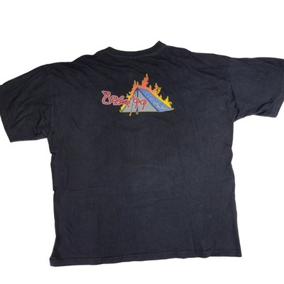 Vintage 1999 Ozzfest 99 Cronies T-Shirt XL Black Ozzy Osbourne