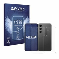 6X Schutzfolie Samsung Galaxy S24 Plus (Display+RüCkseite) Display Schutz Folie
