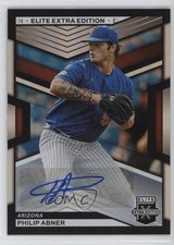 2023 Panini Elite Extra Edition Signatures Philip Abner #24 Auto 00ht