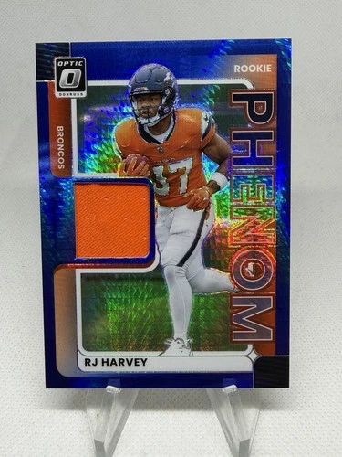 2025 Donruss Optic RJ Harvey Blue Hyper (RAW)