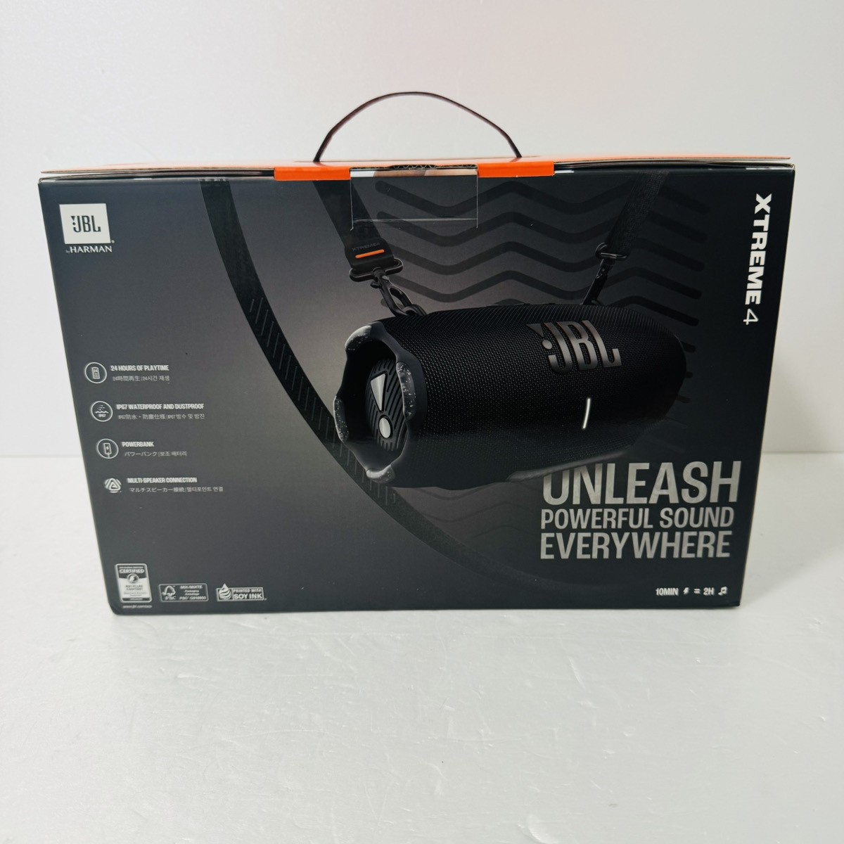 JBL Xtreme 4 Portable Waterproof Bluetooth Speaker [Black